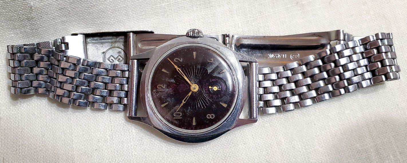 Советские часы "Свет-ЭЧЛ" 16 камней в хроме корпус ПЧЗ времён ссс