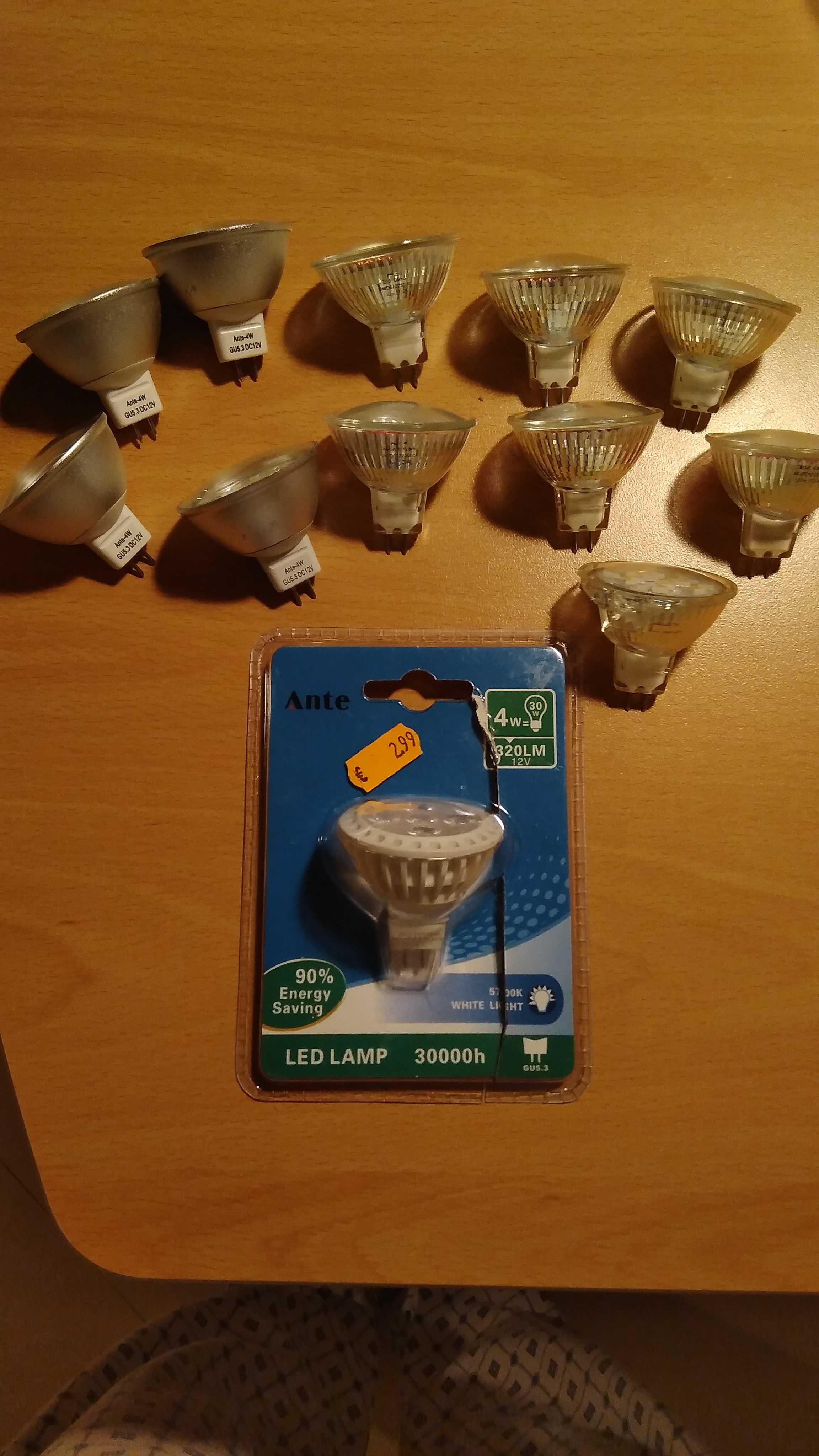 Lâmpadas led GU5.3 -4w