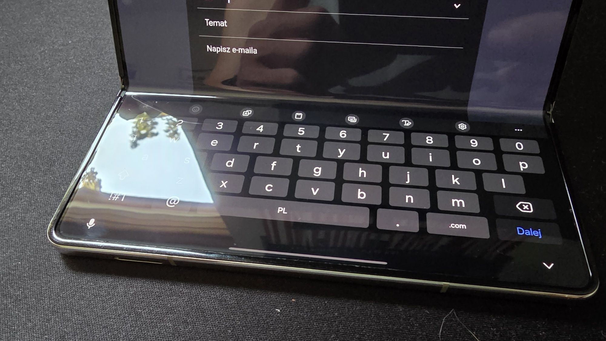 Samsung Galaxy Fold 4, beżowy, 512GB