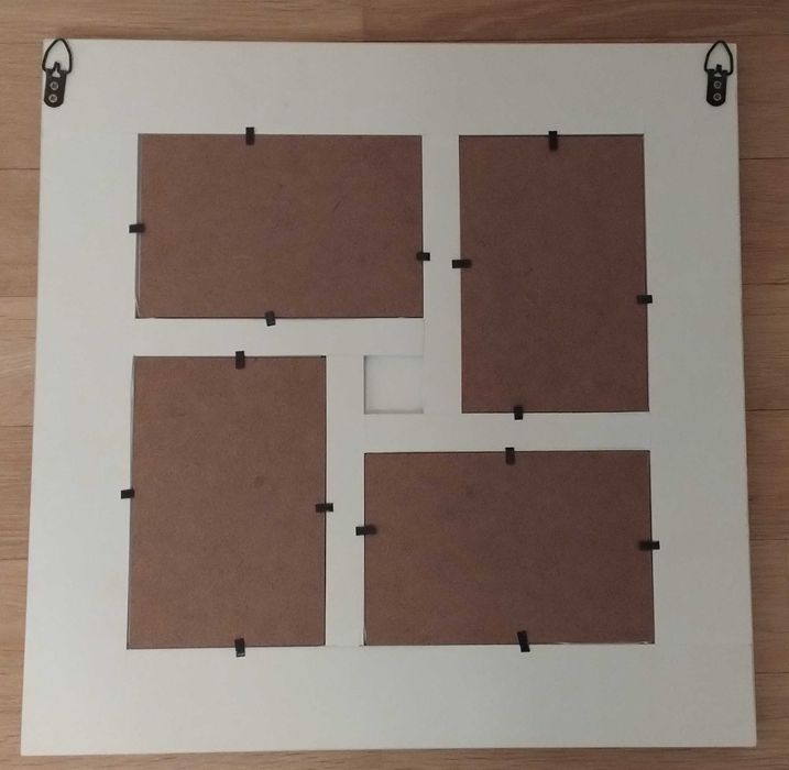 Ramka na zdjęcia w stylu retro, rozmiar 37,3 x 37,3