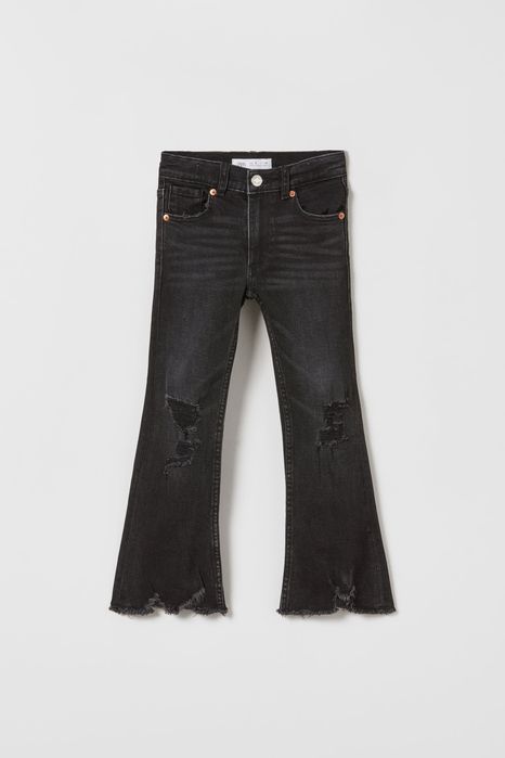 Jeans z rozdarciami Zara