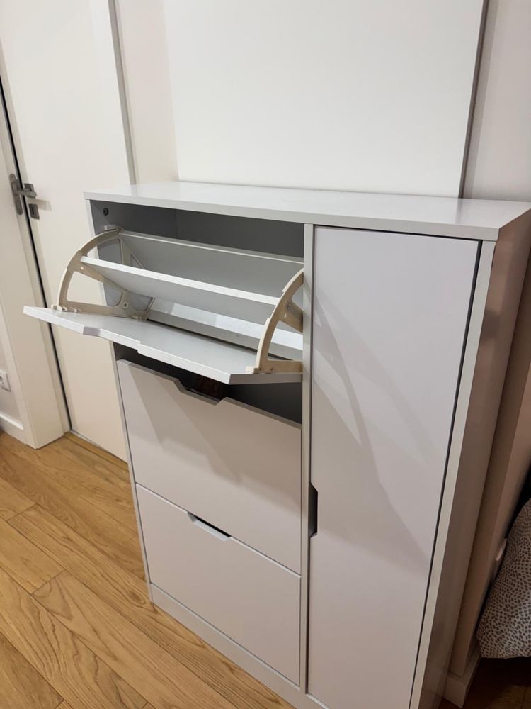 Sapateira Roma 4 portas – Branco (Leroy Merlin)