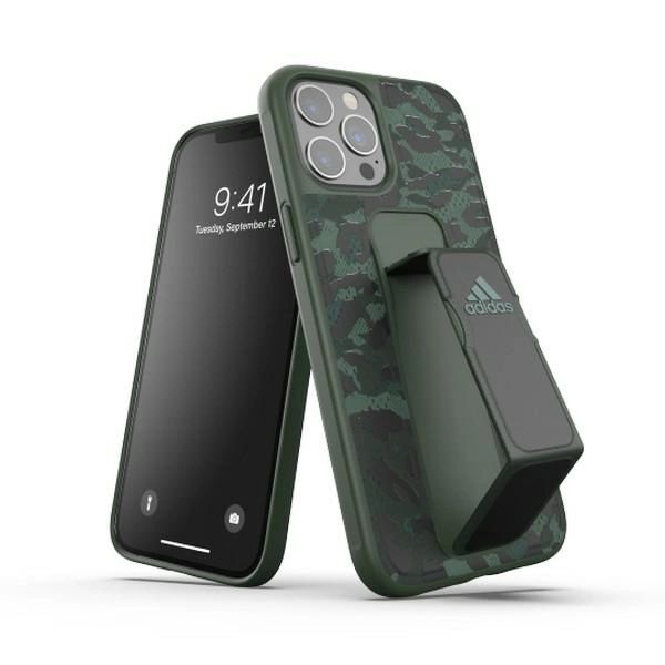 Etui Adidas Sp Grip Case Leopard Na Iphone 12 Pro Max - Zielone