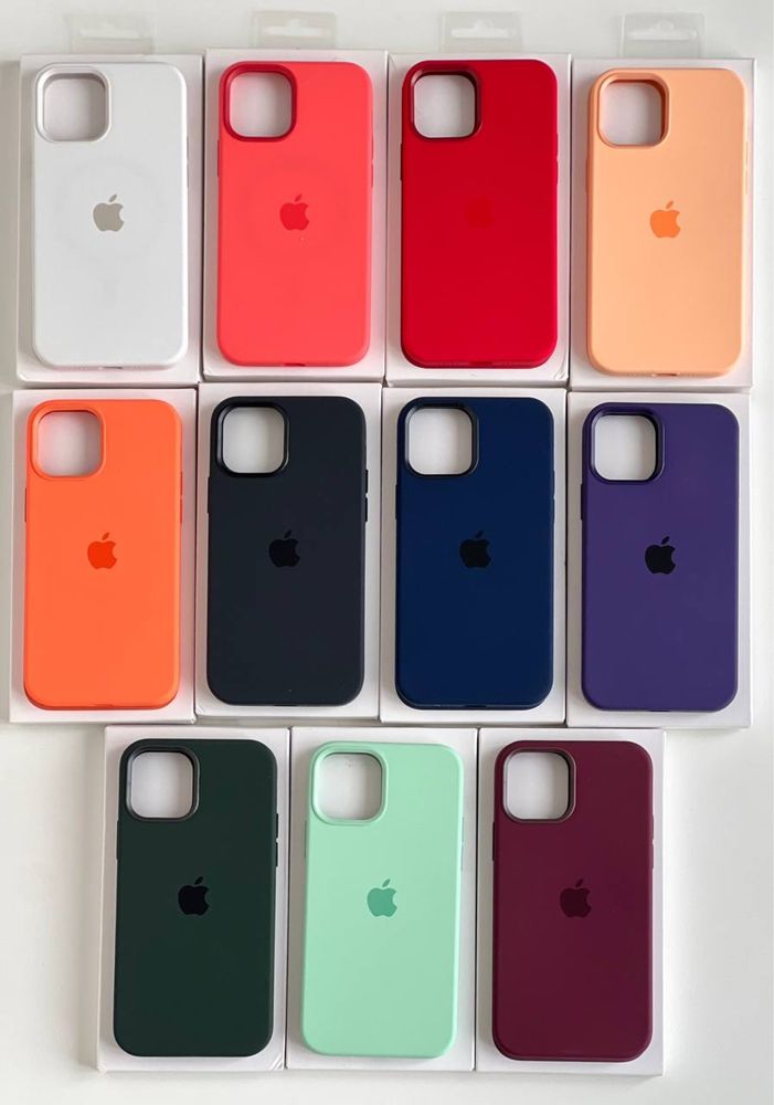 Чохол Iphone 13 pro max Silicone Case Magsafe Original + Animation