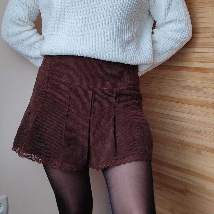 Спідниця коричнева жіноча