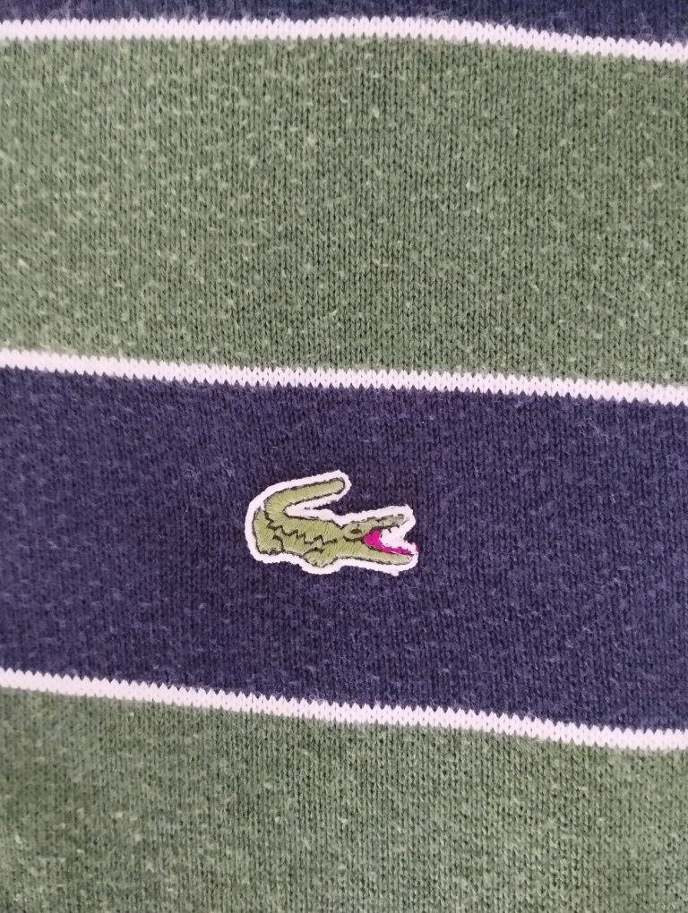 Polover Malha listras Lacoste M
