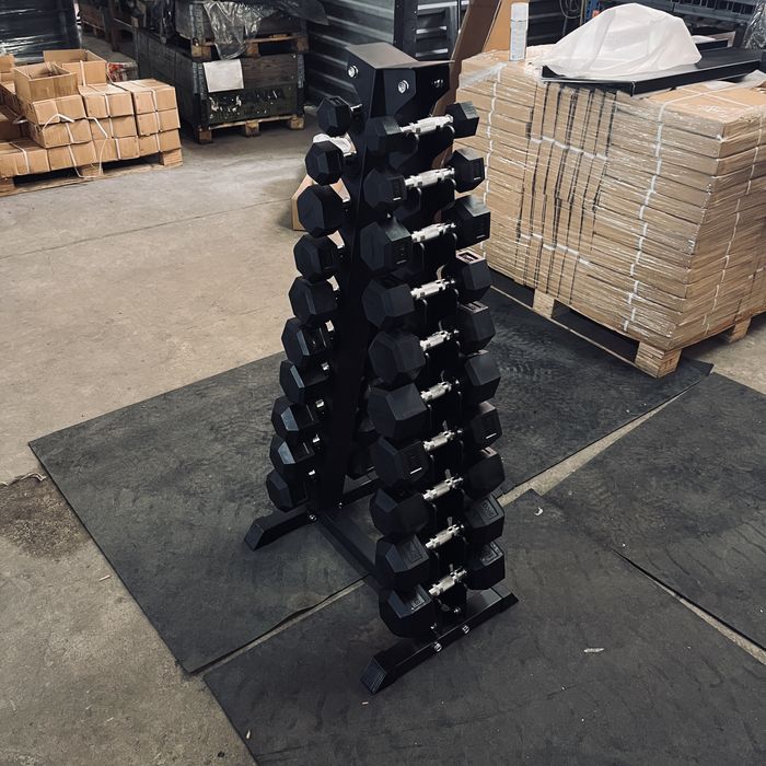 Zestaw hantli HEX 1-10 kg