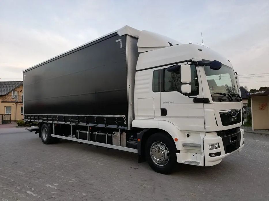 MAN TGM 18.250 Firana Winda Dach Suwany  22 Palety 9 Metrów