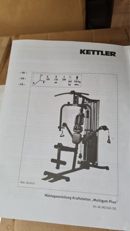 Nowy atlas Kettler Multigym Plus MG