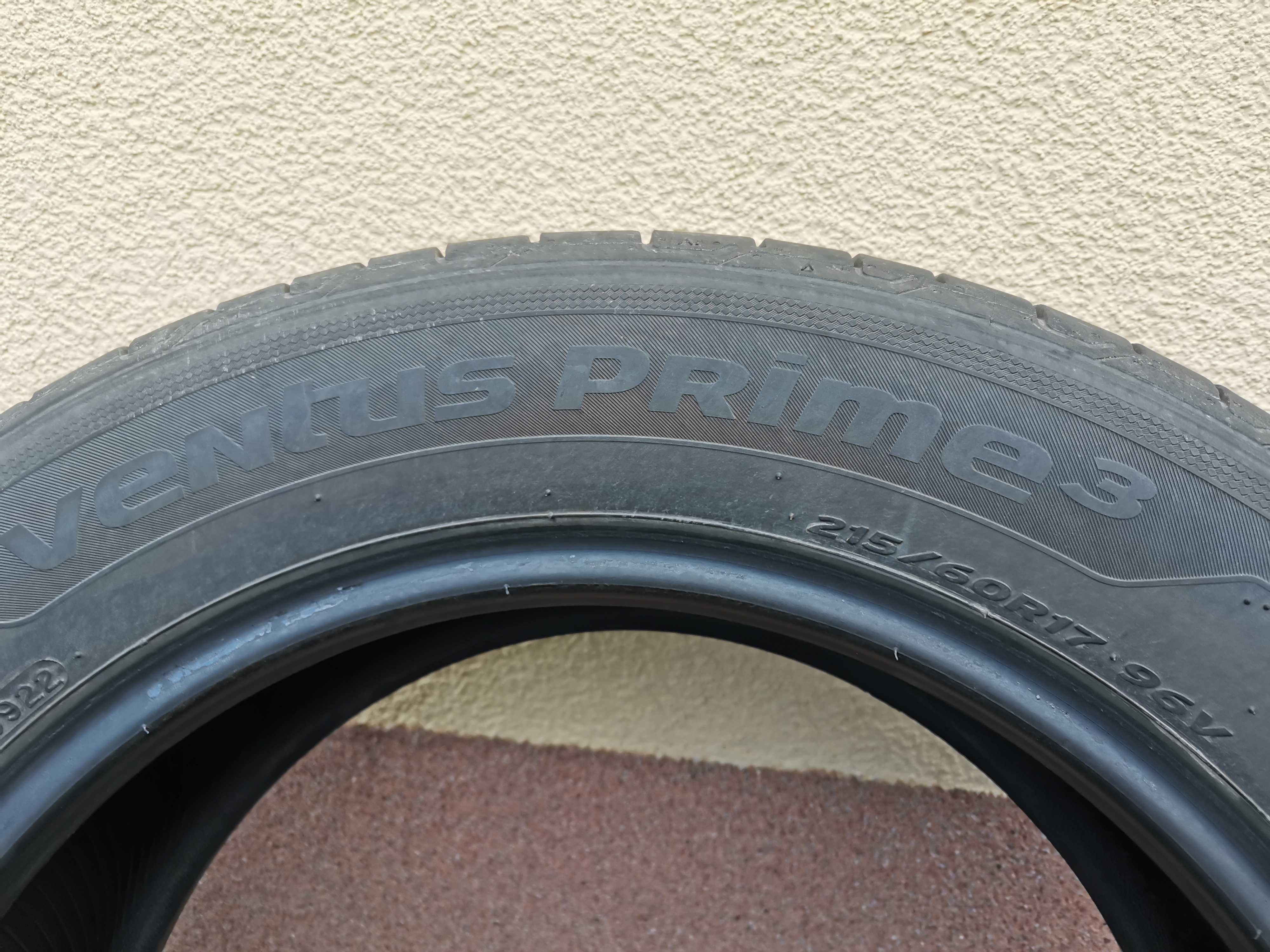 Opony Letnie 215/60R17 Hankook 2 szt Dot 2022