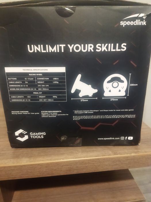 Ігровий руль SPEED LINK. DRIFT O Z.