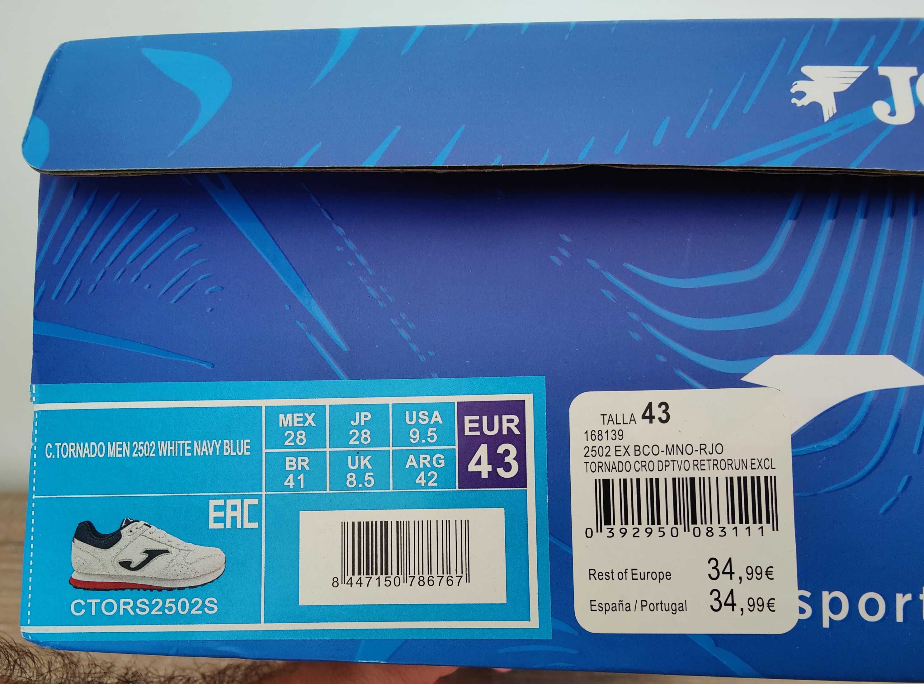 Sapatilhas Joma Tornado Branco "NOVAS"