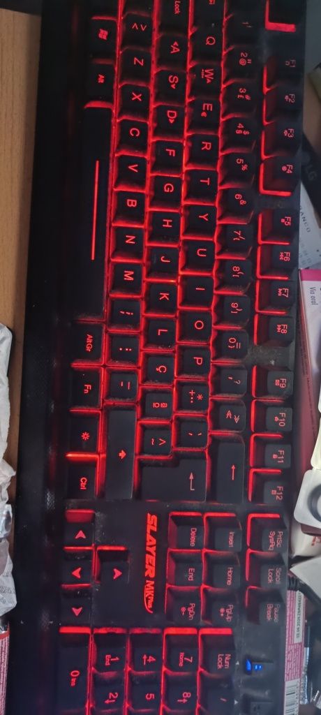 Teclado gaming rgb