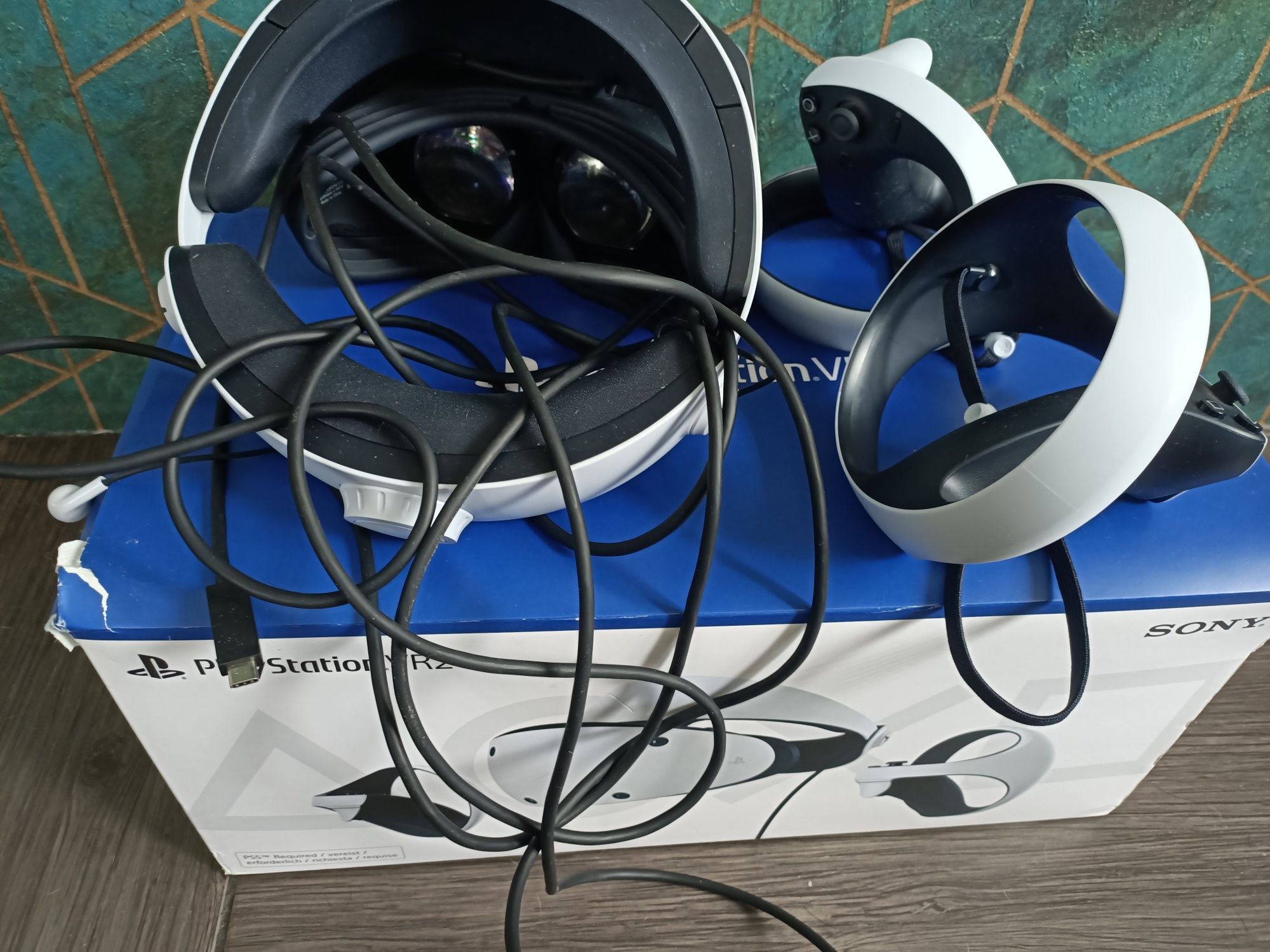 Psvr2 ps5 gogle plus kontrolery do Play Stadion 5