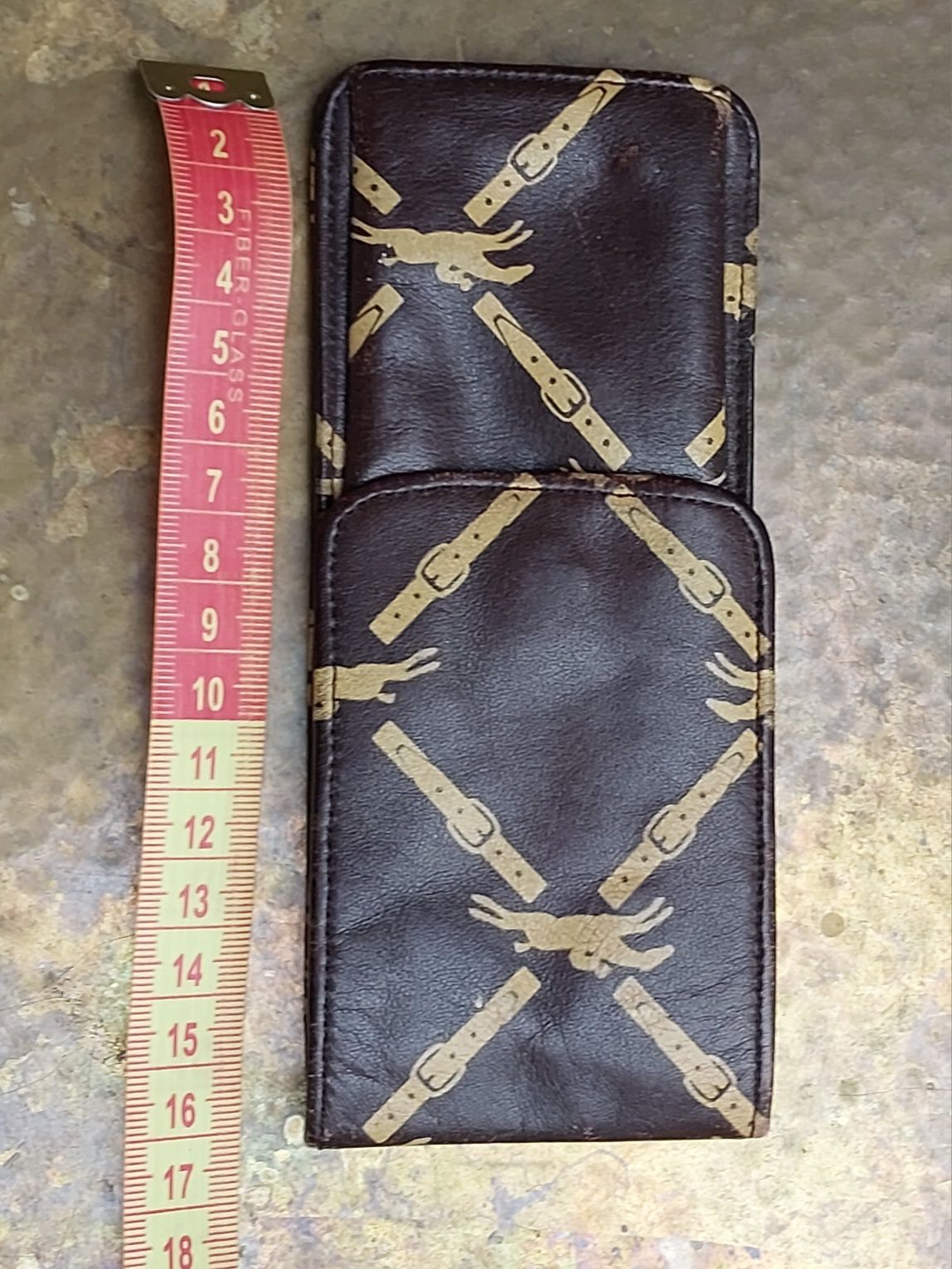 Oldschoolowe etui Longchamp vintage