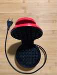 Mini máquina Waffles ou panquecas, a funcionar perfeitamente