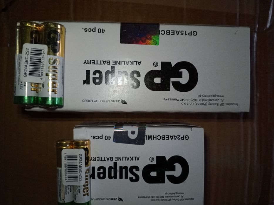 Батарейки GP Super Оригинал alkaline battery AA LR06 ААА LR03 Опт 6.00