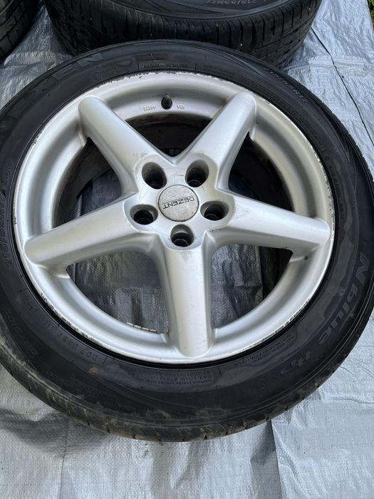 Alufelgi Komplet 17 Cali KBA 46595 5x114.3 ET48 + OPONY Ford Renault