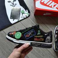 Мужские кроссовки Nike Neckface x Dunk Low Pro SB 'Black' 40-45