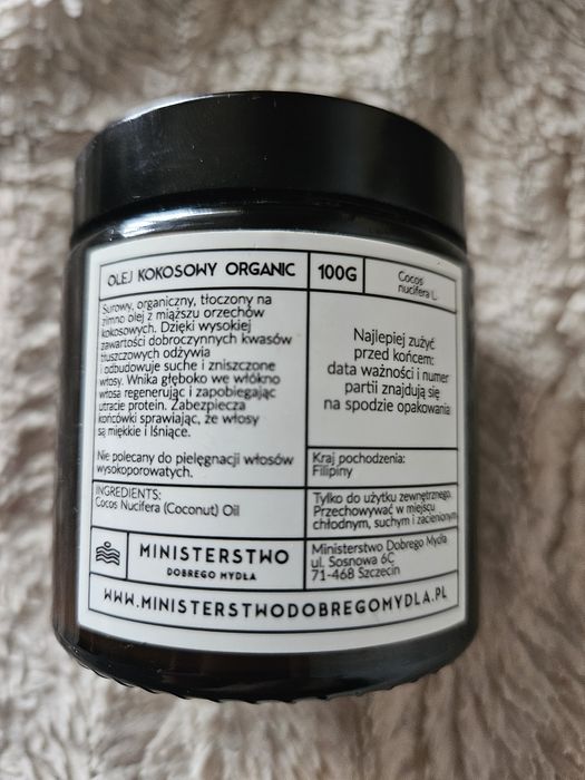 Olej kokosowy, 100 gramow