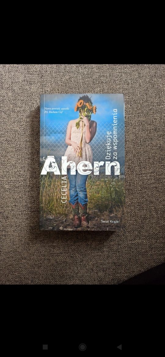 Dziękuję za wspomnienia Cecelia Ahern