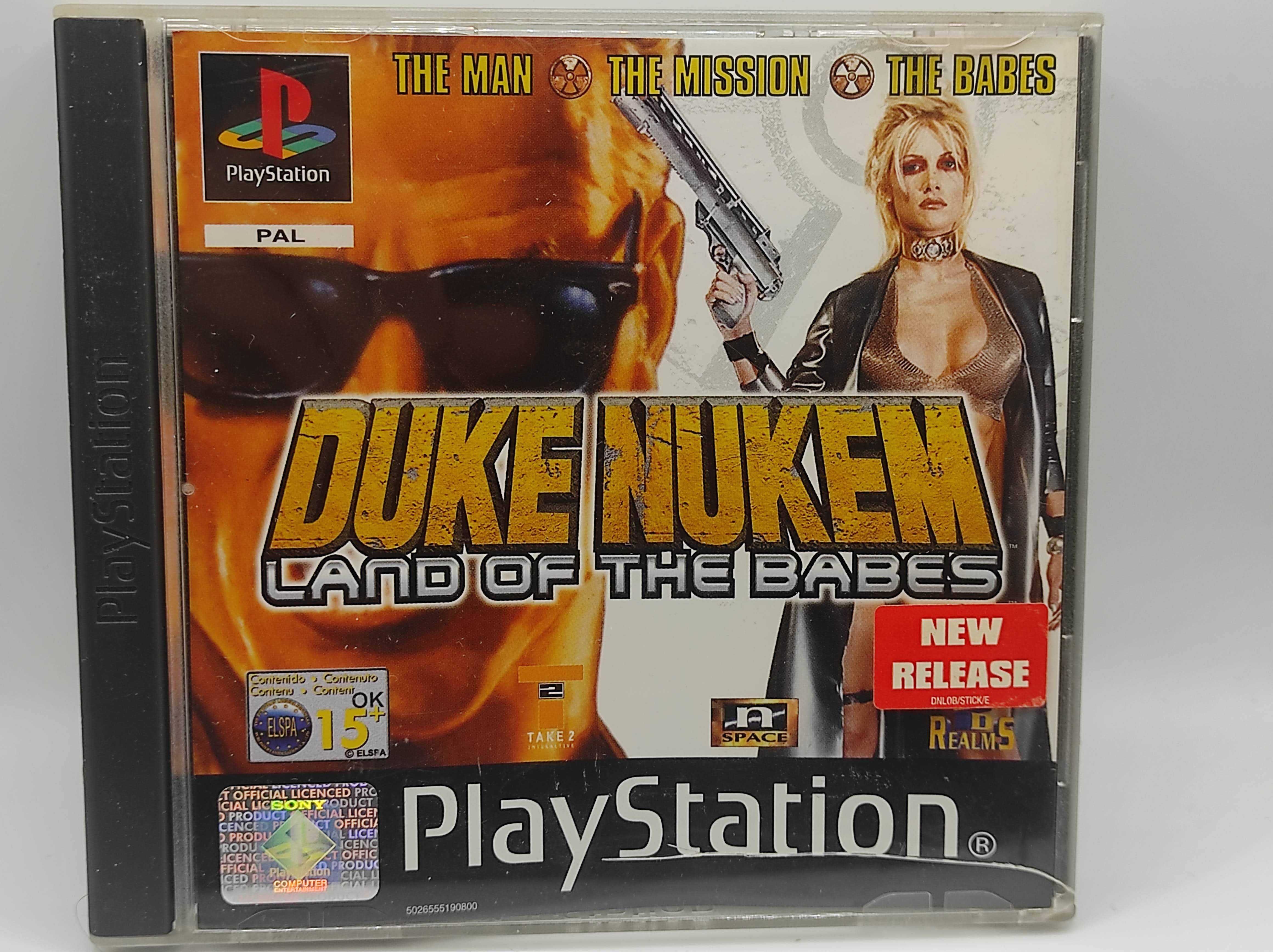 Gra Duke nukem land of the babes psx ps1