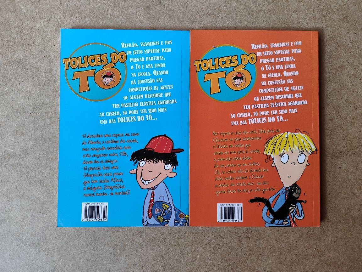 Coleção Infantil - Livros "Tolices do Tó"