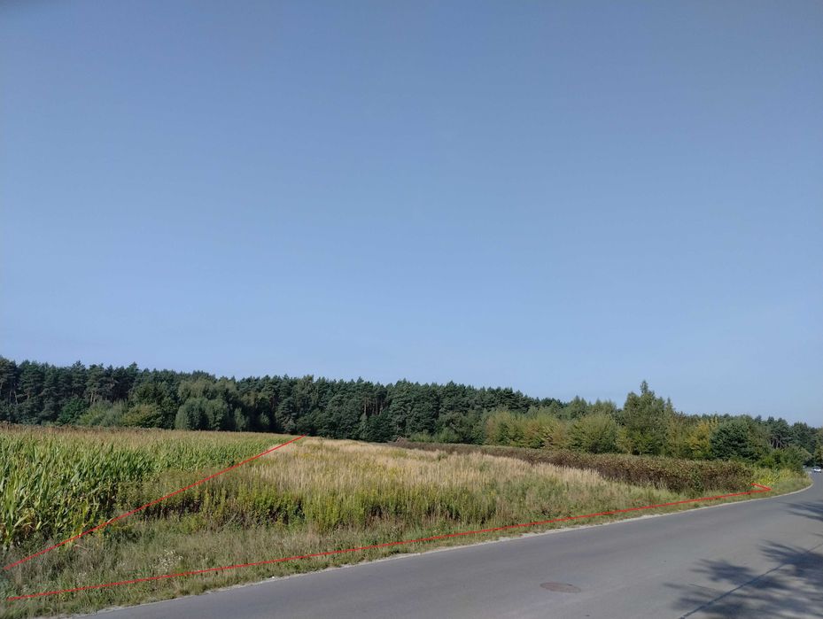 Teren inwestycyjny  7700 m2 , działka budowlana MPZP