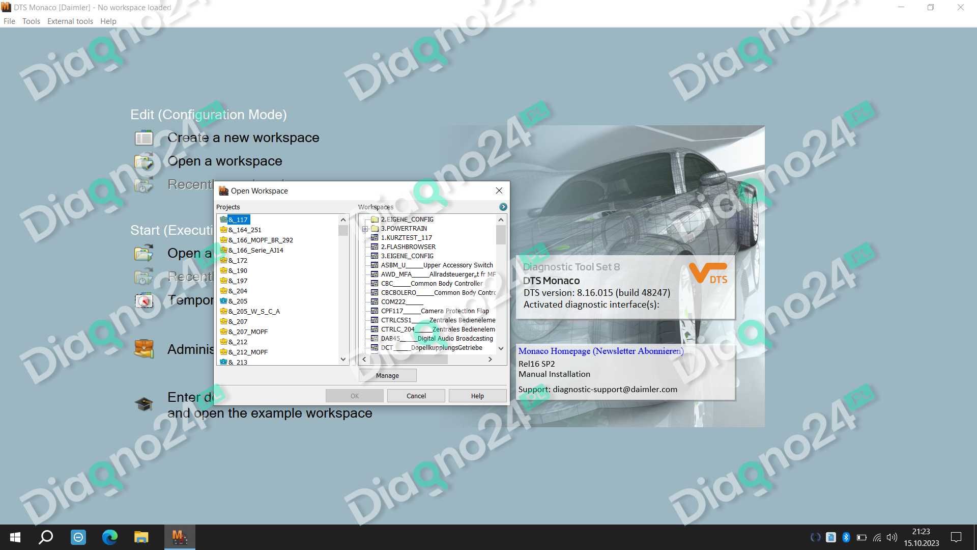 Gotowy dysk MB Star Xentry Mercedes Benz A, B, C, E, S 2023