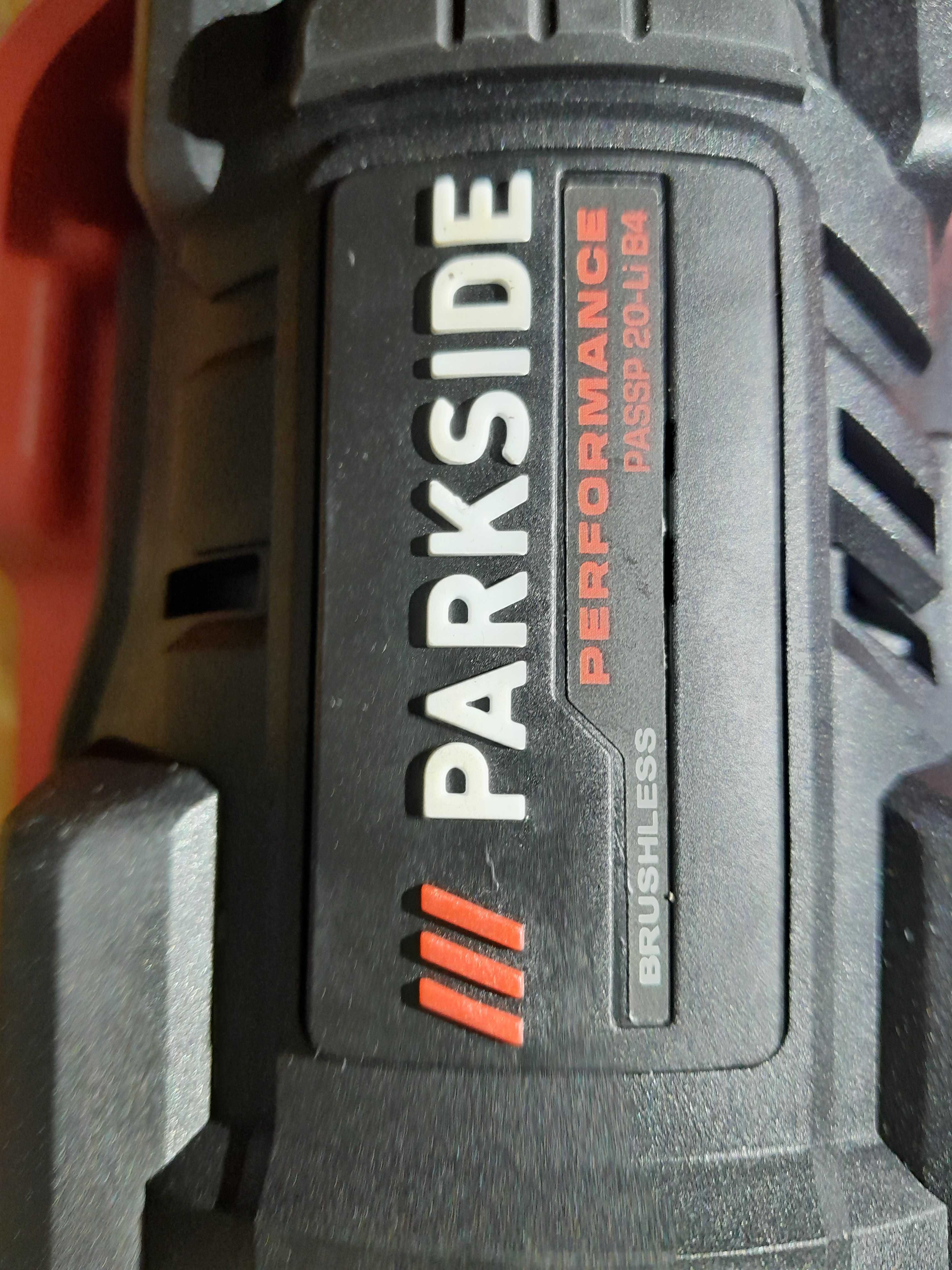 Klucz udarowy Parkside performance PASSP 20-Li B4, 20+nasadki +adapter