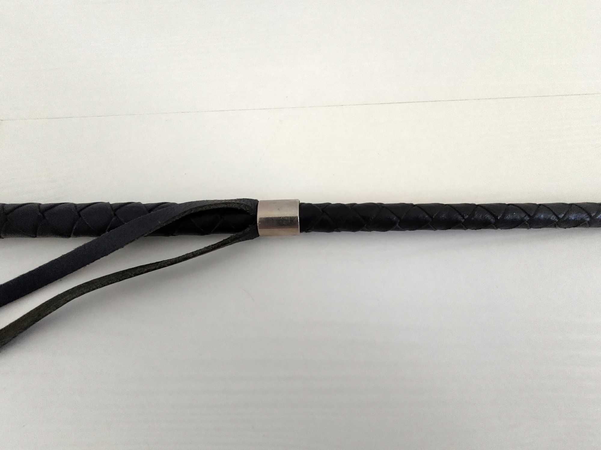 Bat skokowy palcat 68 cm / 5 cm końcówka / skórzany