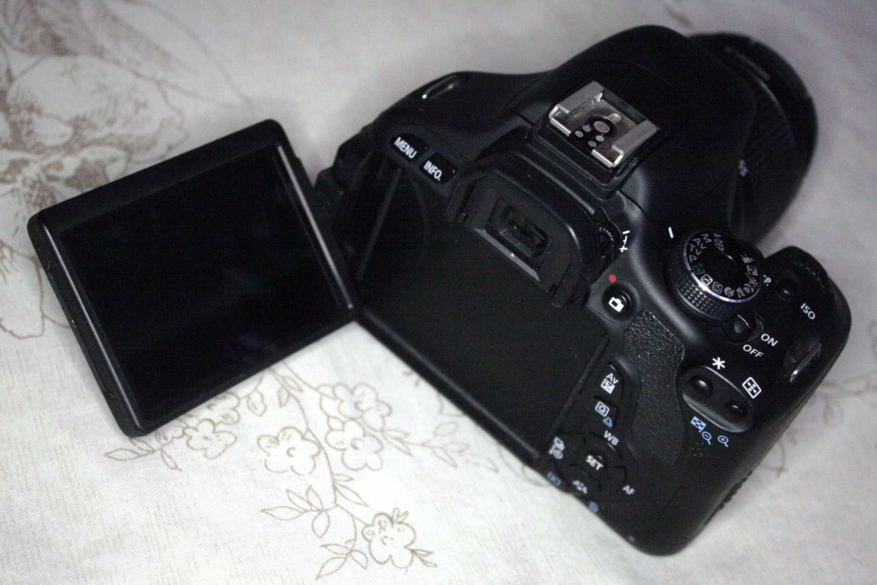 Canon EOS 600D Kit EF-S 18-55 IS II Black, Original