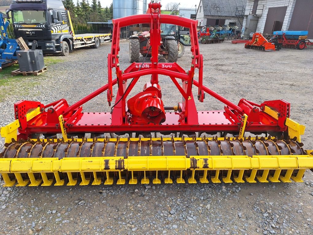 Agregat aktywny  Pottinger/Landsberg  Lion 300 brona wirowa kuhn