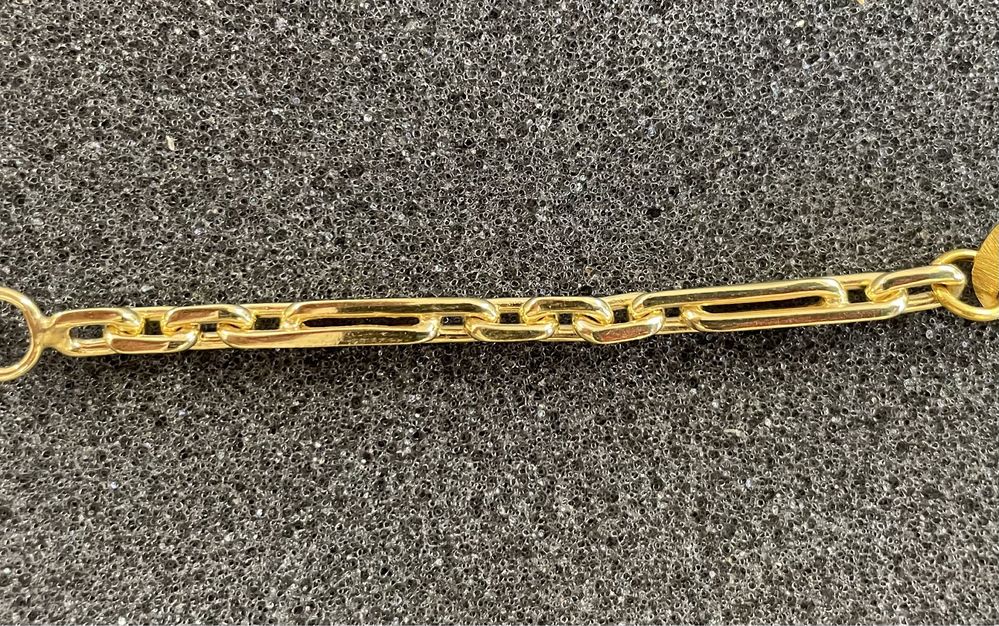 Cudowny łańcuszek ze złota, wyjątkowy splot, próba 585 (138)