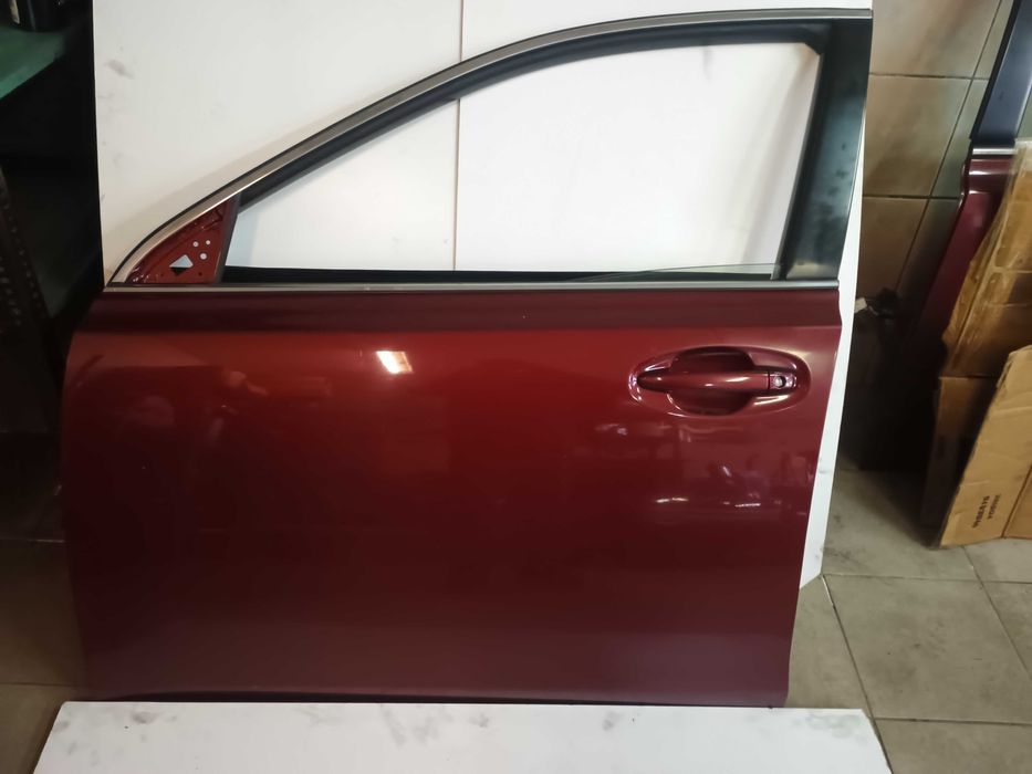 Przednie lewe drzwi Subaru Outback IV BR 2013r. Bordowe H2Q