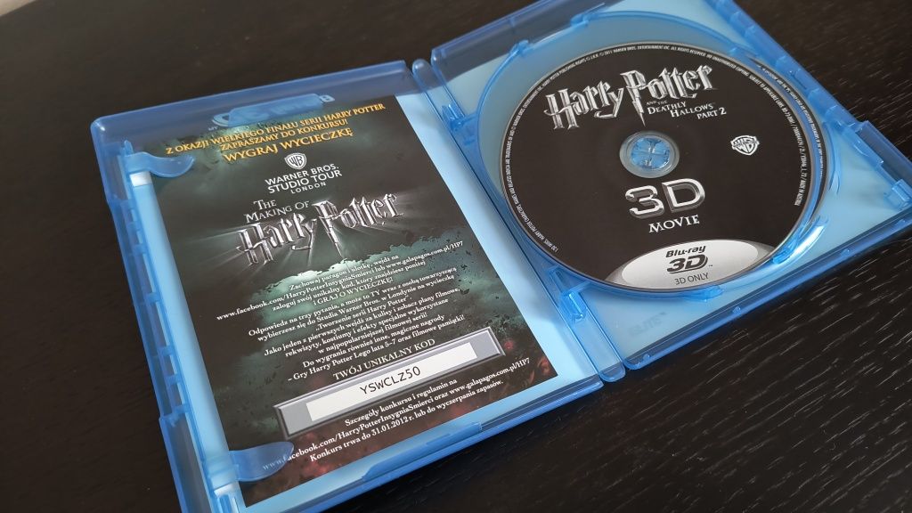 Film Blu-ray 3D "Harry Potter i insygnia śmierci część 2"