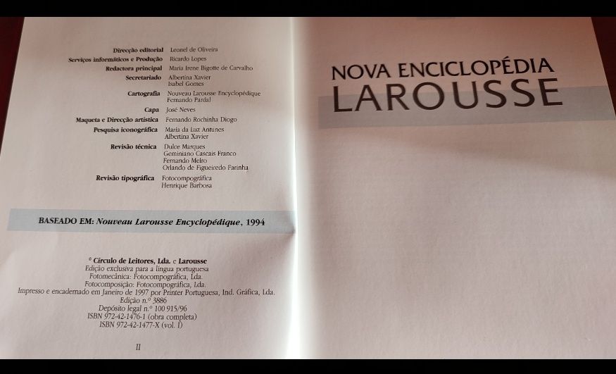 Nova Enciclopédia LaRousse