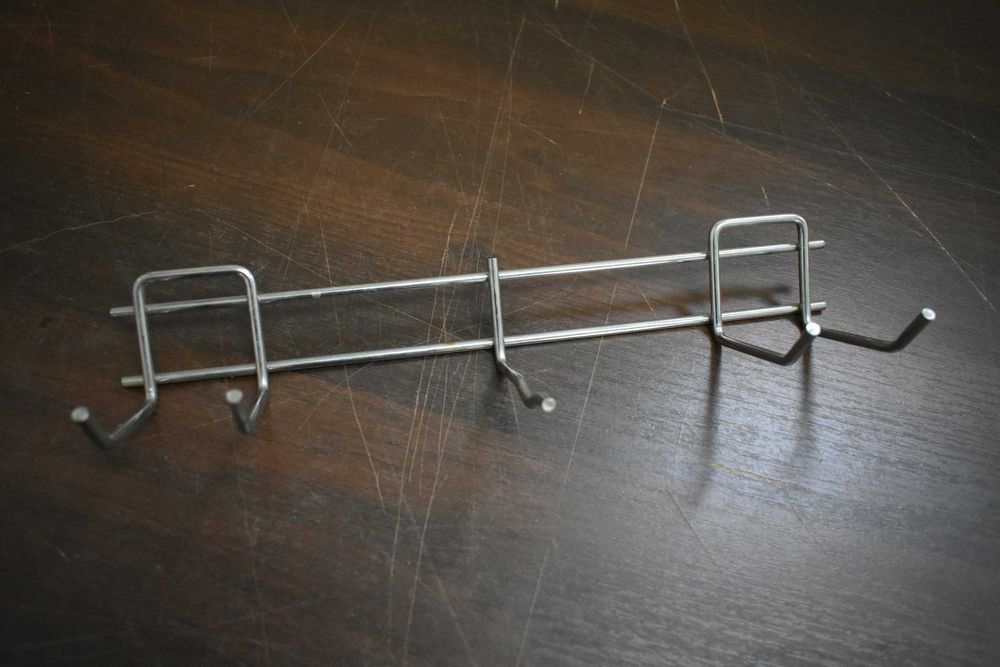 Vintage wieszak na klucze naścienny metalowy