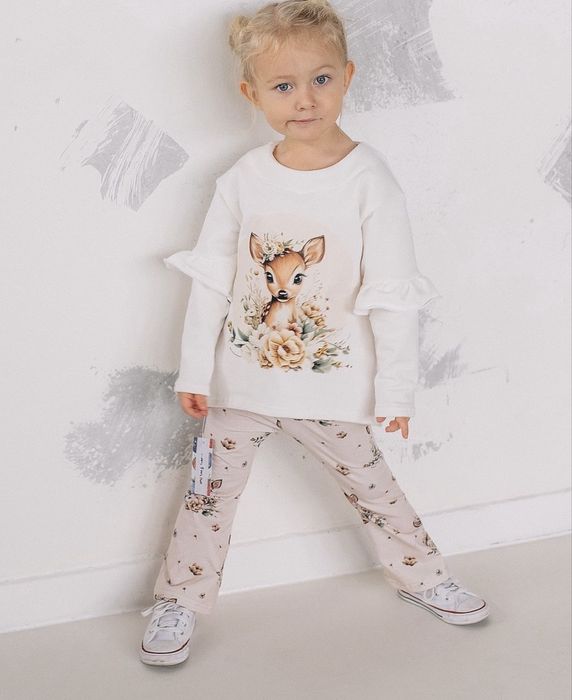 Bluza mam ten luz 128/134 ocieplana sarenki