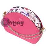 organizer OBAG MOON LIGHT kwiaty pudrowy róż 2 kieszenie wkład OMAY