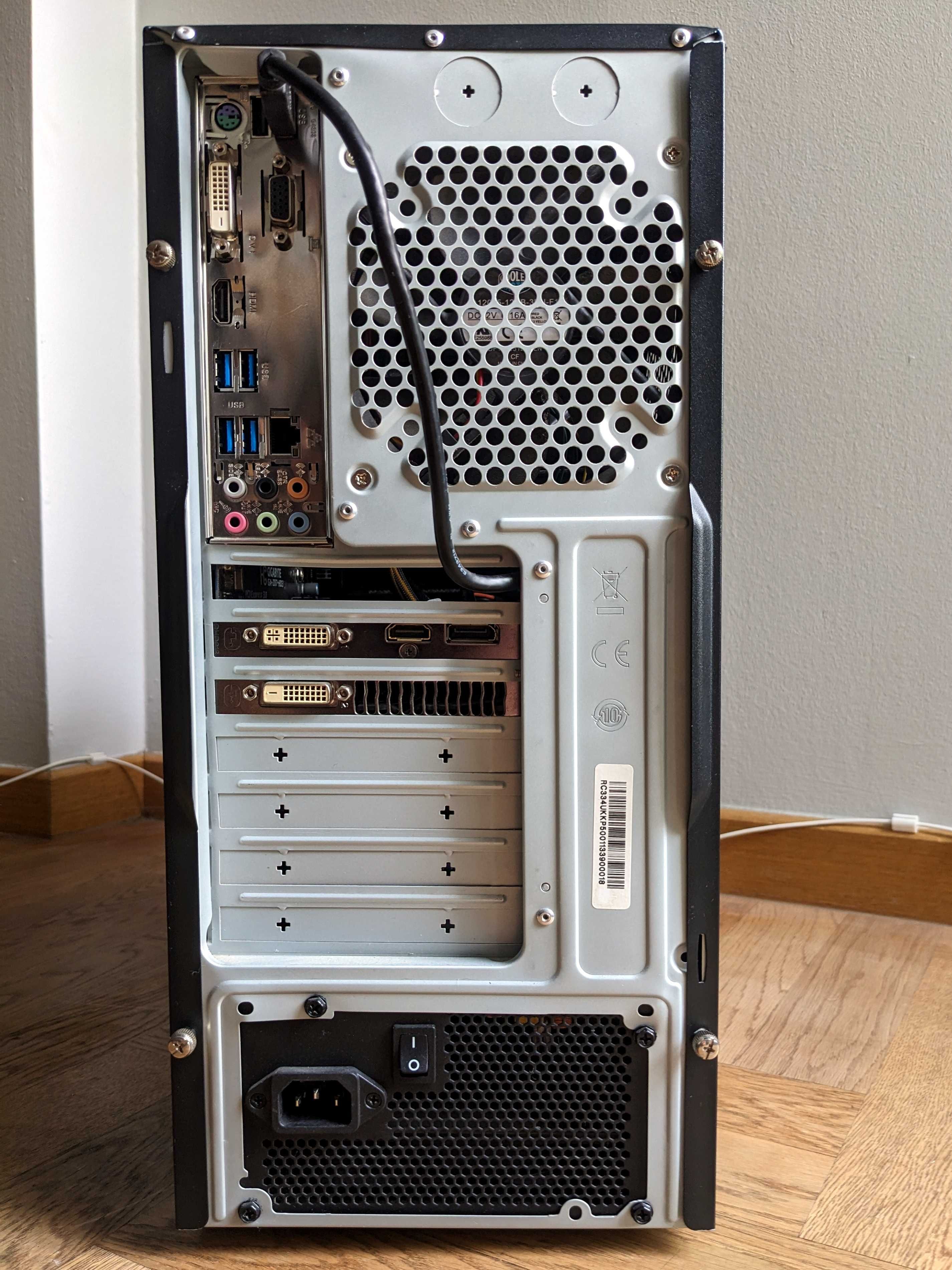 Komputer PC | i5-4670K | 16 GB RAM | 250 GB SSD + 1 TB HDD | GTX 660