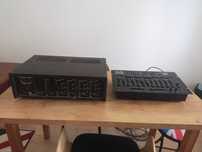 SPRAWNY! wzmacniacz UNITRA + mixer, eltron estrada prl
