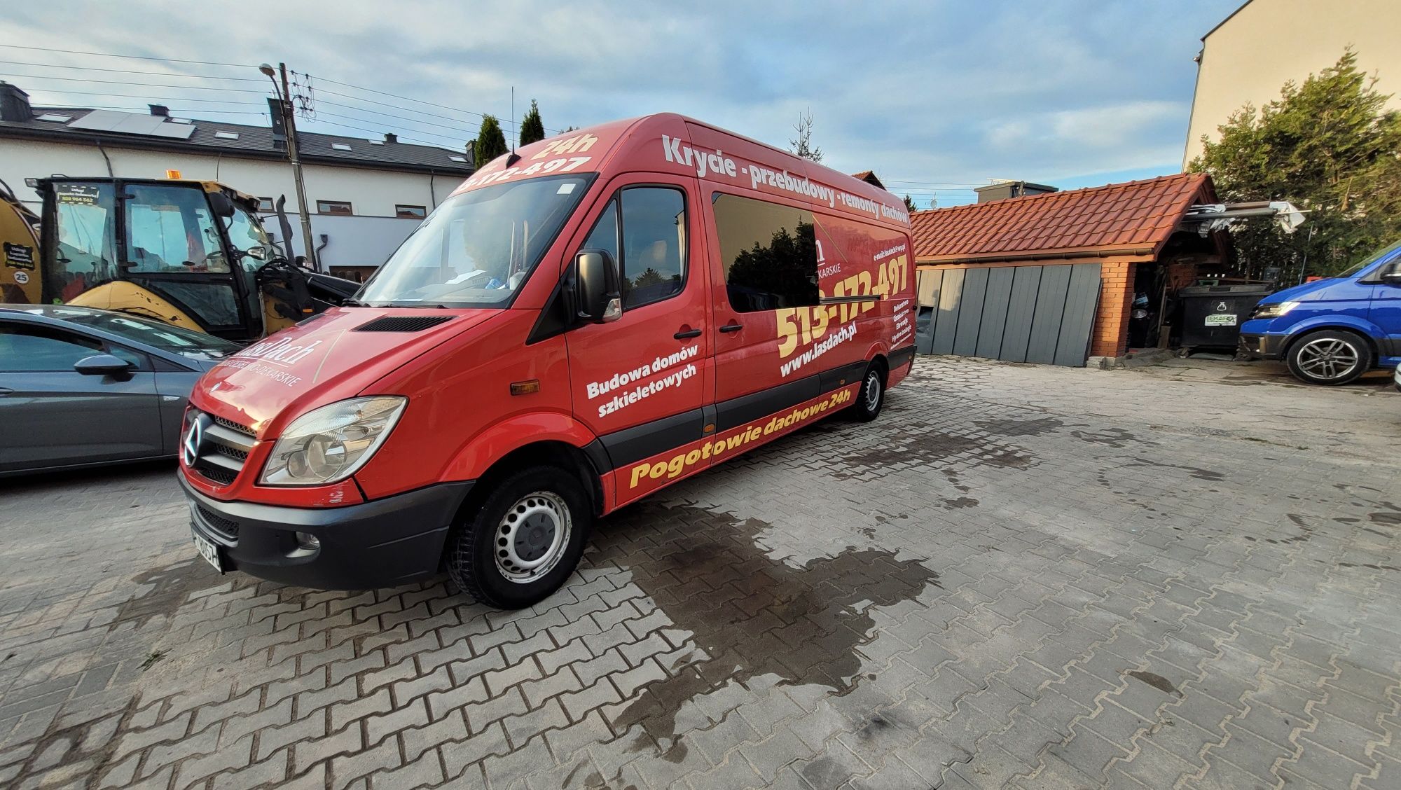 Sprinter 311cdi 150ps 6osobowy 09r brygadowka