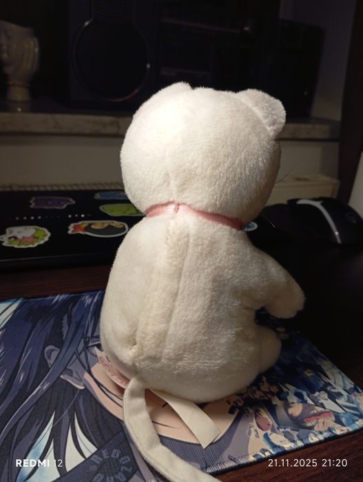 Biały kotek interaktywny