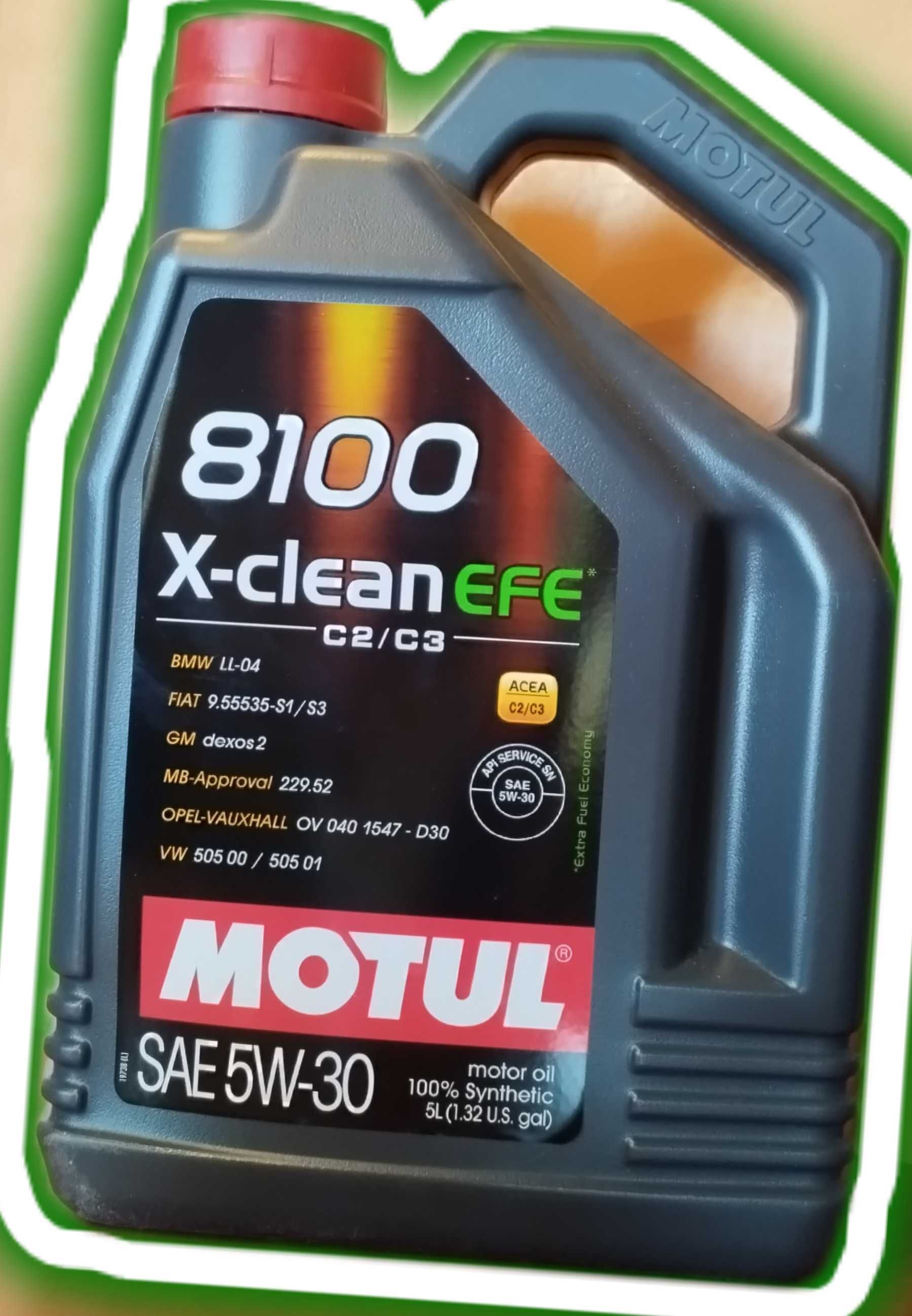 Olej Motul 8100 X-Clean EFE 5W30 5L