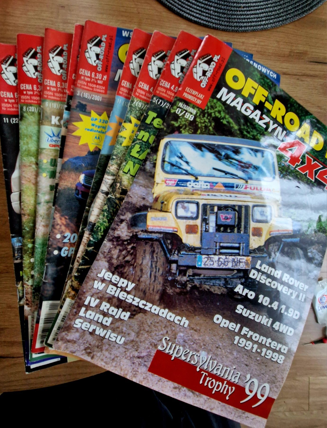 Magazyn OFF-ROAD lata 2000 - 2007 oraz numer 0/99