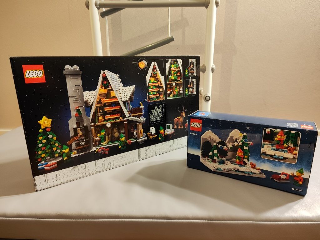 LEGO 10275 Domek elfów + LEGO 40564 Zimowe elfy