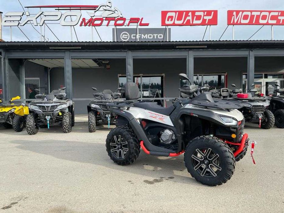 Nowy Segway AT6L EPS 2025r. T3b*PŁUG+KUFER+*Raty**Trans 150kmGratis