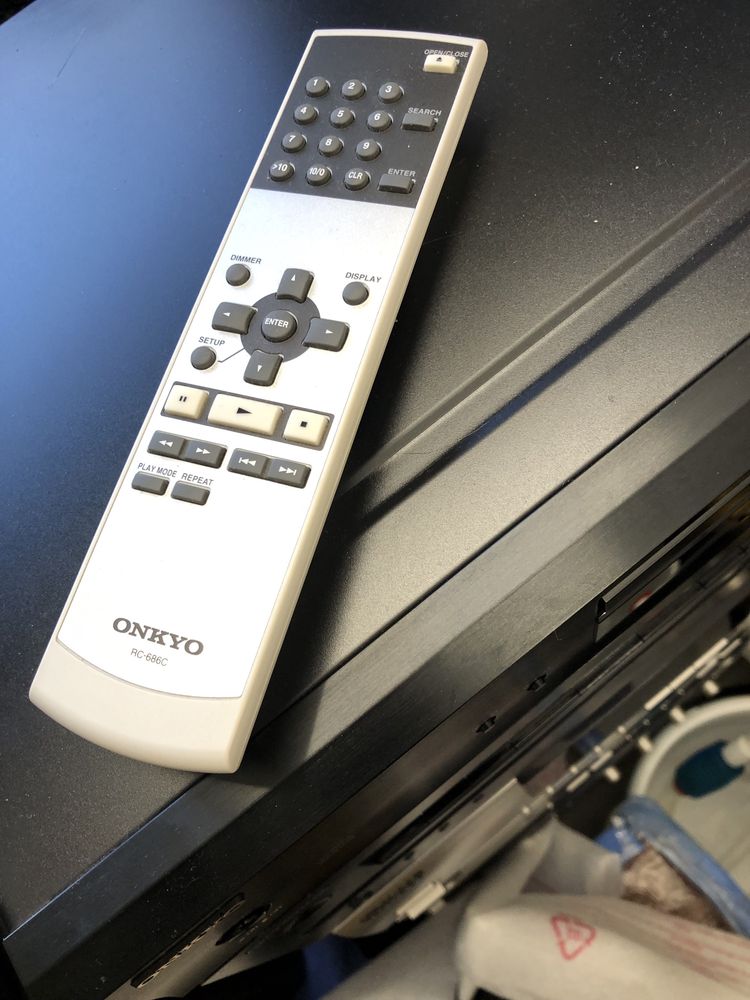 Amplituner + Cd Onkyo wysoki model