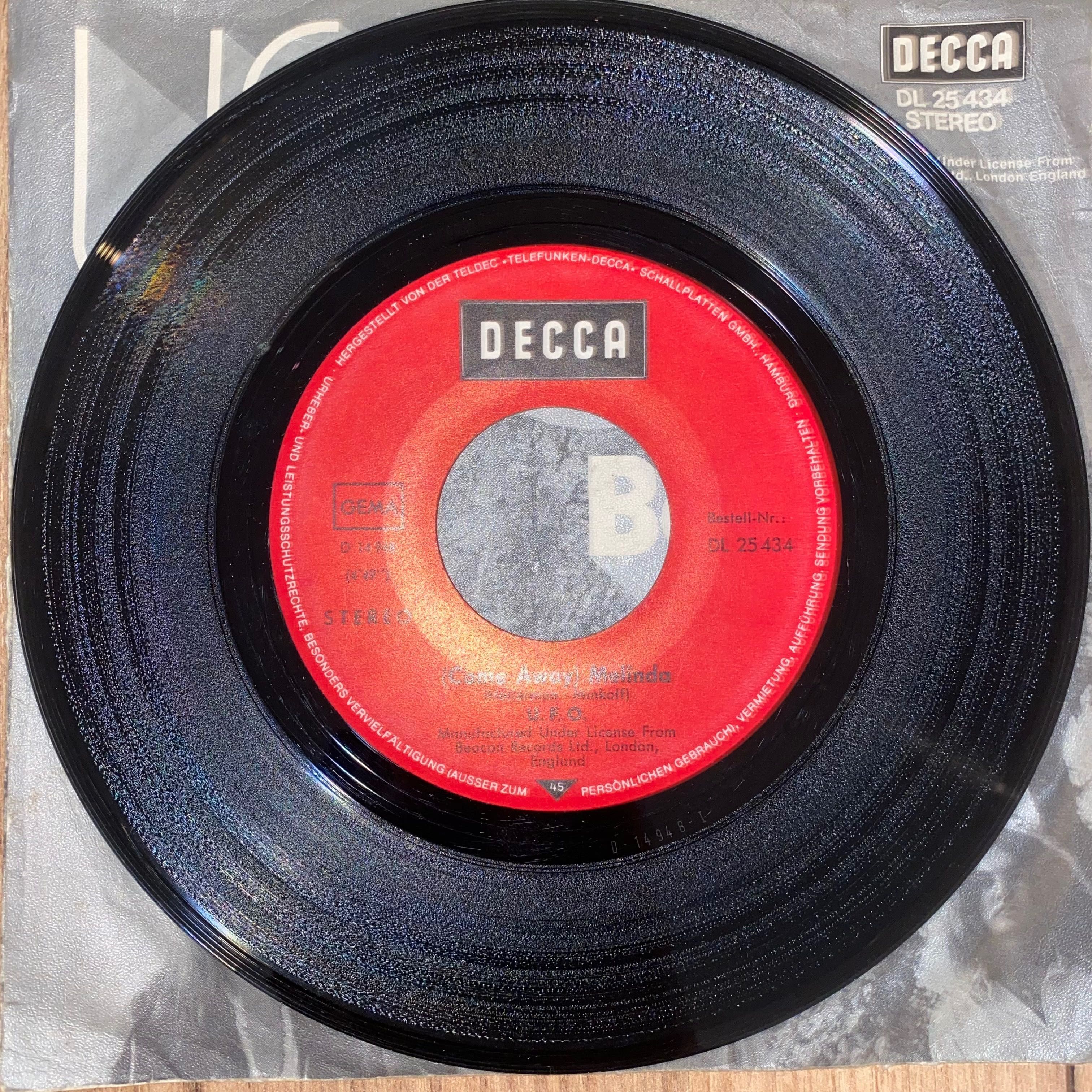 UFO - Boogie - Winyl SP 7" - 1970